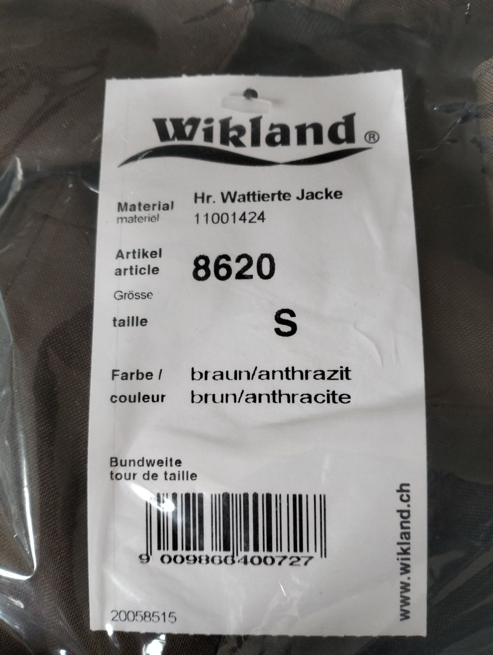 Wikland Giacche: Wattierte Jacke Wikland 8600 Gr. S – Nuovo e nell'imballaggio originale da Uerkheim venduto da Kaufoption 7