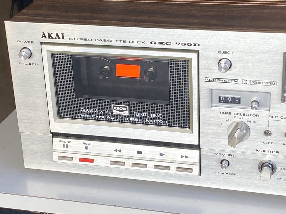 AKAI GXC750D STEREO CASSETTE DECK Kaufen auf Ricardo