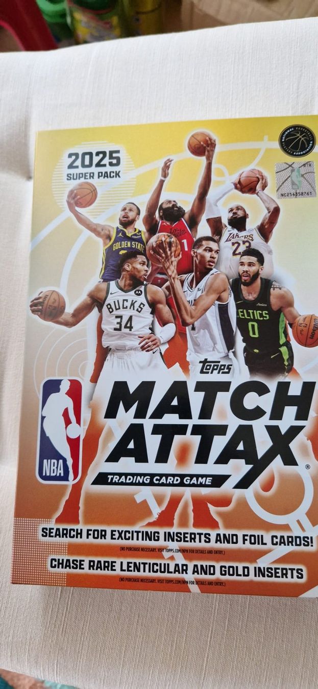 Topps Cartes à collectionner: Pack TOPPS Match Attax NBA superpack – Neuf avec emballage d'origine à Lutry par SwissBBCards 1