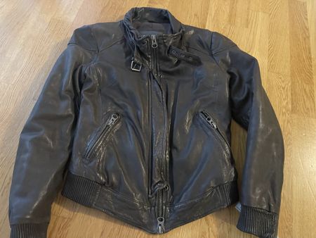 Jacke / Leonardo Lederjacke Damen Gr. S