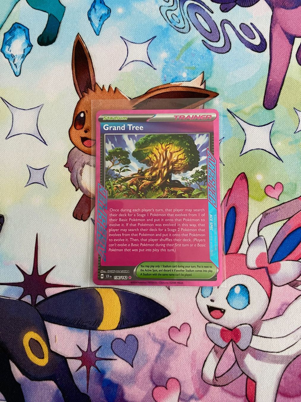 Pokémon Carte collezionabili: Pokemon Grand Tree 136/142 SCR – Usato da Grindelwald venduto da TSG-G-Town