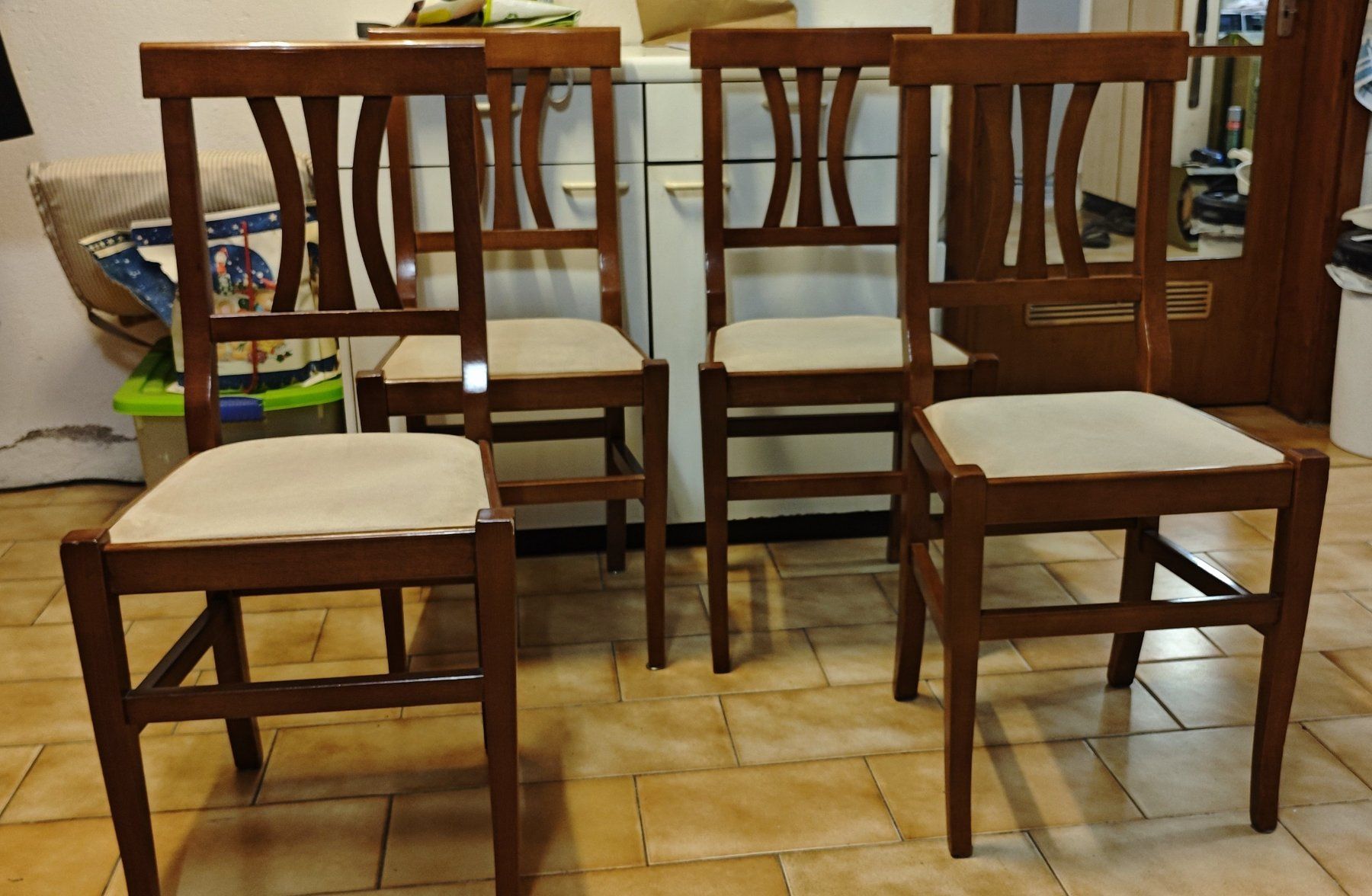Chaises: Sedie in legno set da 4 – D'occasion à Ponte Capriasca par Toeff53