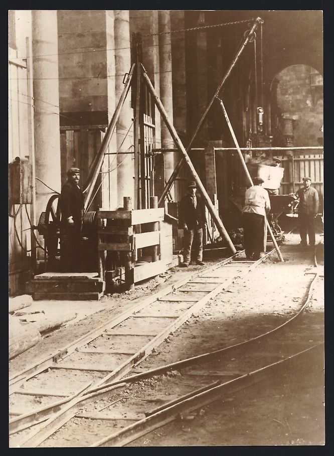 Fotografie & Manifesti: Fotografie Ansicht Mainz, Kleinbahn-Lore – Usato da Berlin venduto da bartko-reher