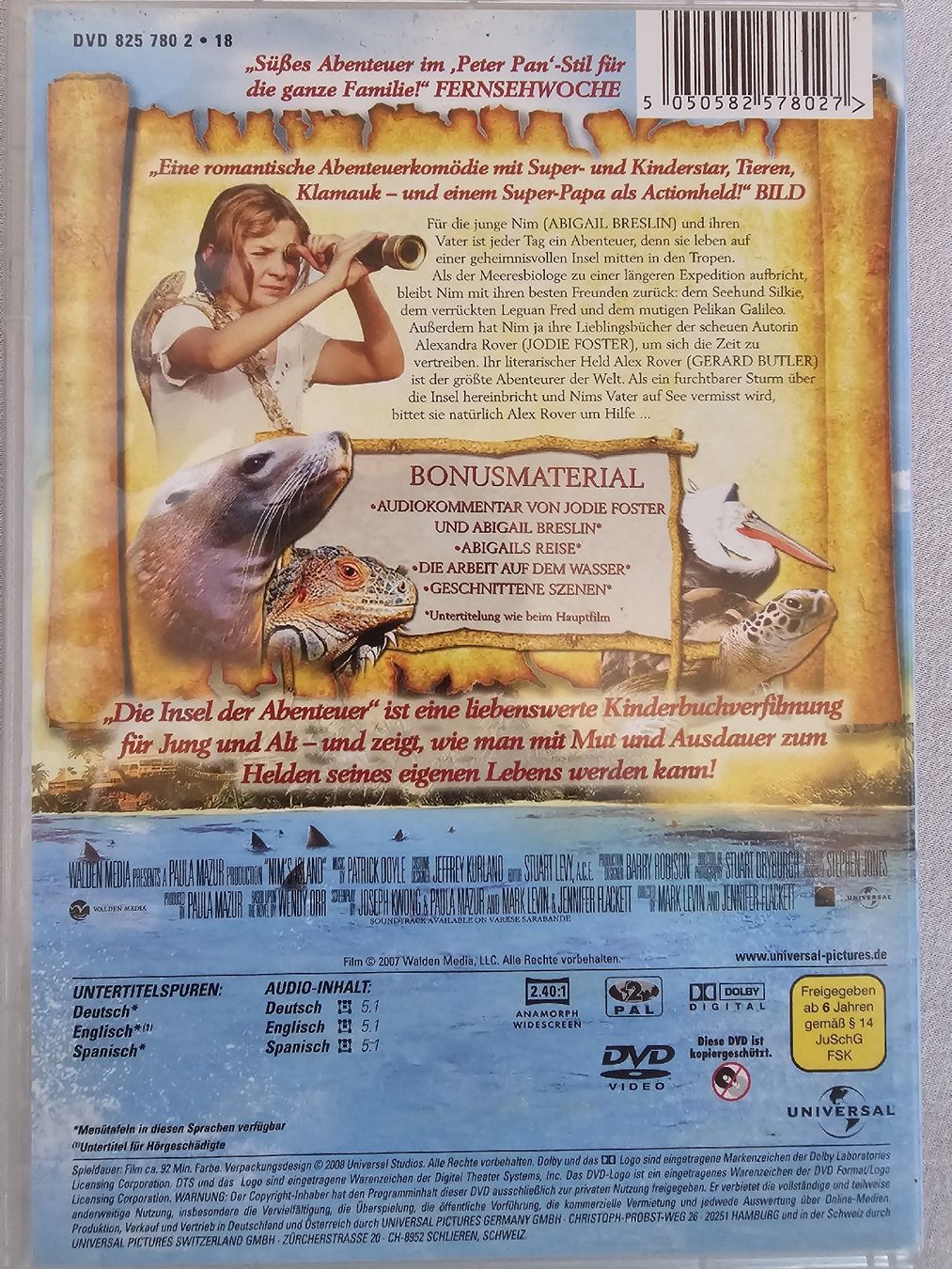 Tutti i DVDs: DVD Die Insel der Abenteuer  – Usato da Bütschwil venduto da Taranabo 1