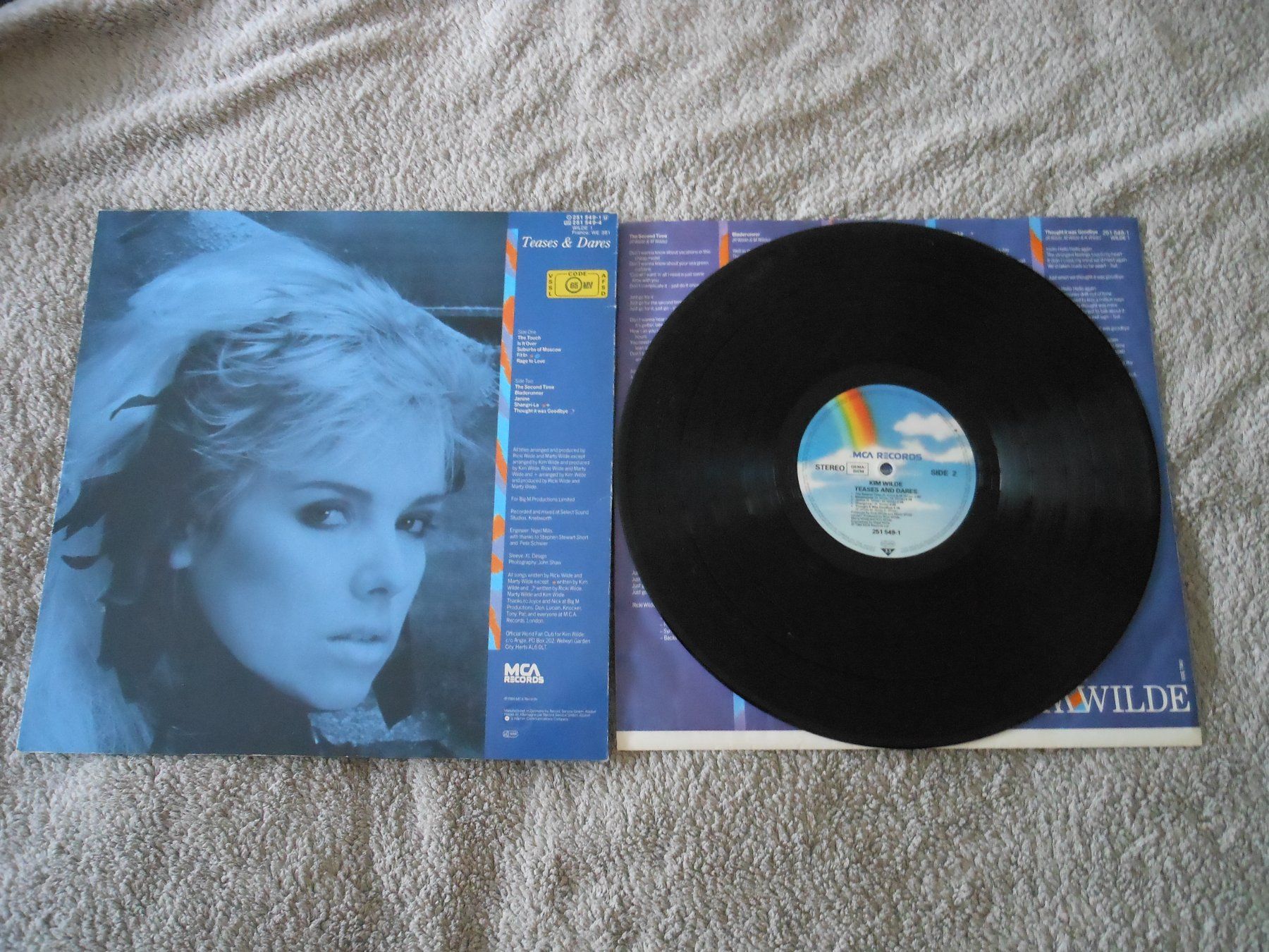 Schallplatten: Kim Wilde – Teases & Dares – Gebraucht aus Liebefeld von type013 1