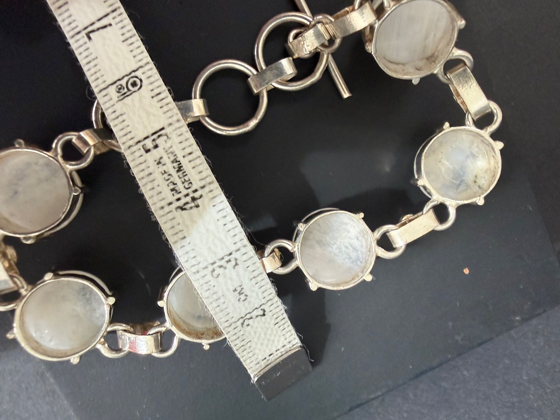 Armbänder & -reifen: Silber Armband mit Mondstein 925 – Gebraucht aus Spiegel b. Bern von Rogger72 6