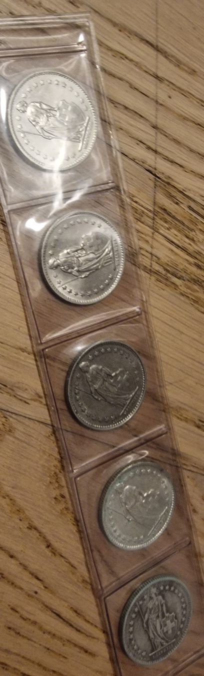 Toutes les monnaies: 6x 1Fr. silber schweizer münzen – D'occasion à Arbon par sar_l7ll 1