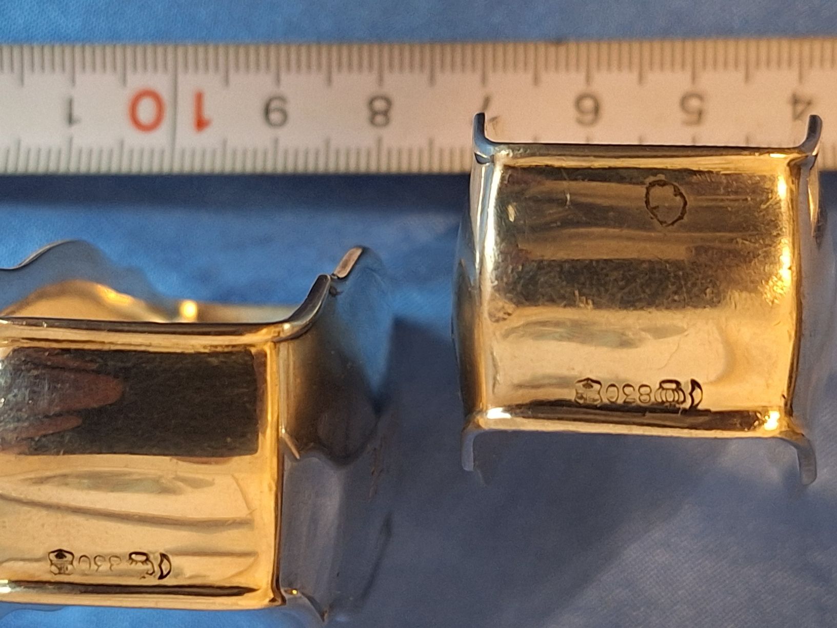 Sonstige Dekorationen & Accessoires: Silber Serviettenringe 830 Antik Halbmond Krone – Gebraucht aus Russikon von eunicetungol 3