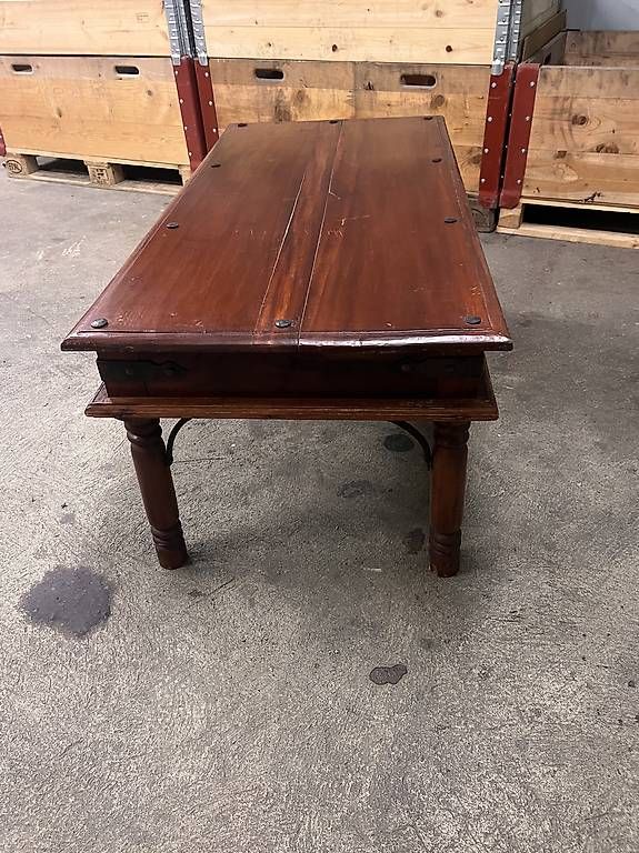 Tavoli: Table basse/console en véritable bois Shisham – Nuovo e nell'imballaggio originale da Petit-Lancy venduto da aur_wvs6 2
