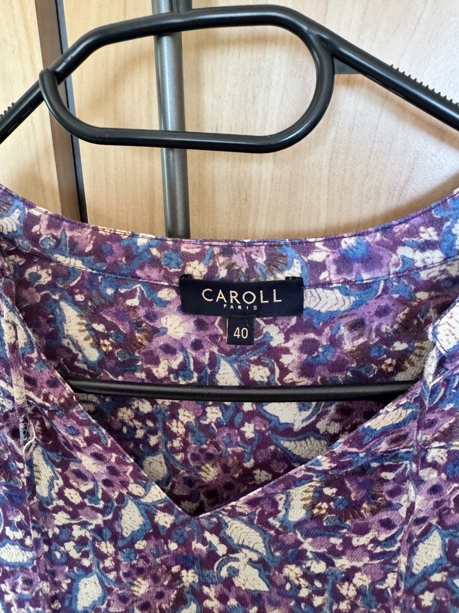 Caroll Kleider: Robe Caroll Paris, imprimée, taille 40 – Neu (gemäss Beschreibung) aus Boudry von ren_k2vs 2