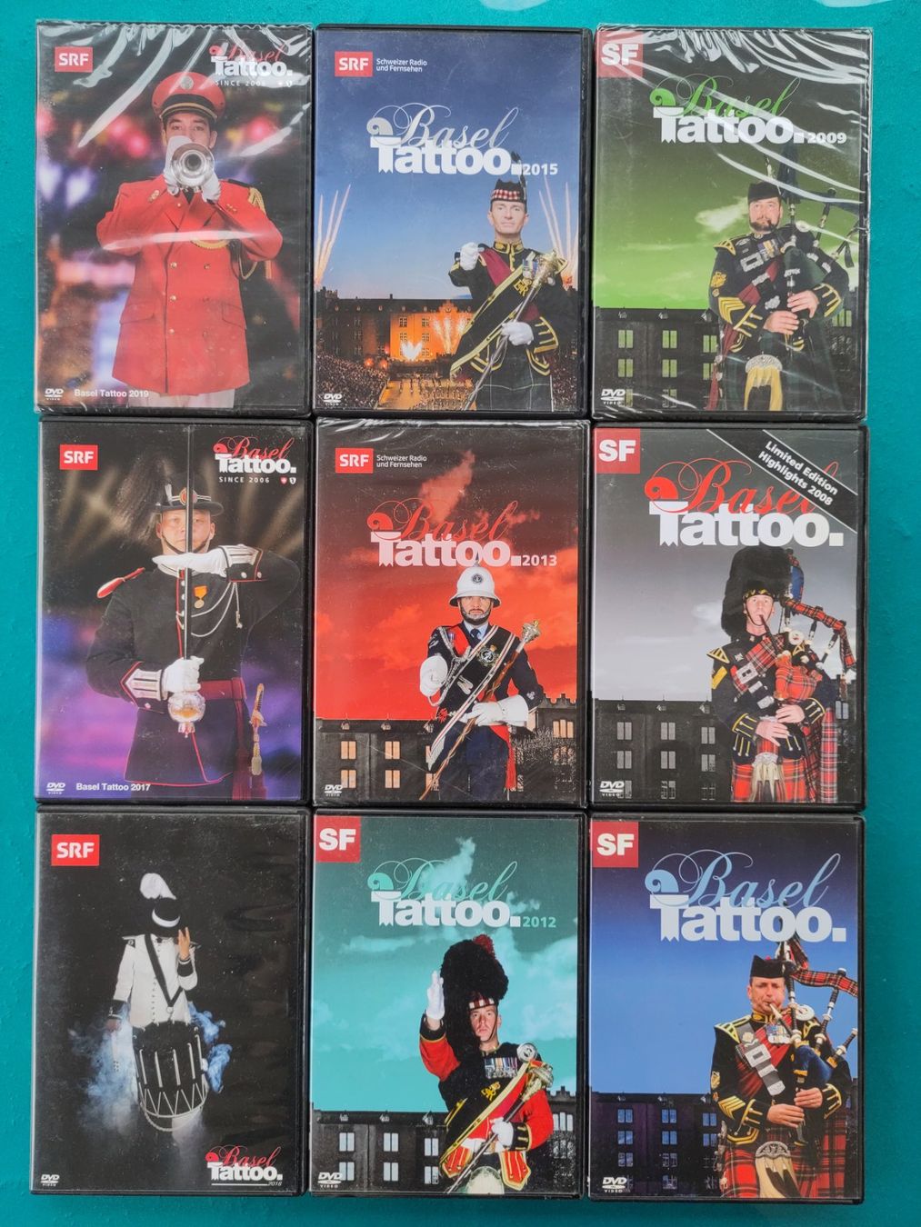Tutti i DVDs: Basel Tattoo Konvolut – Usato da Balsthal venduto da oli74