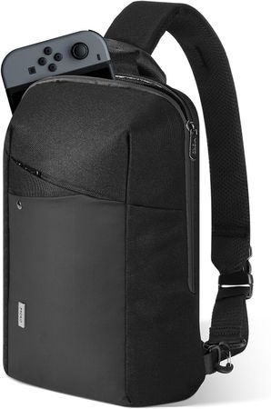 MoKo Sling Tasche für Switch 2 & Steam Deck – Schwarz