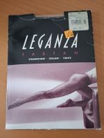 leganza Strumpfhose schwarz-grau neu