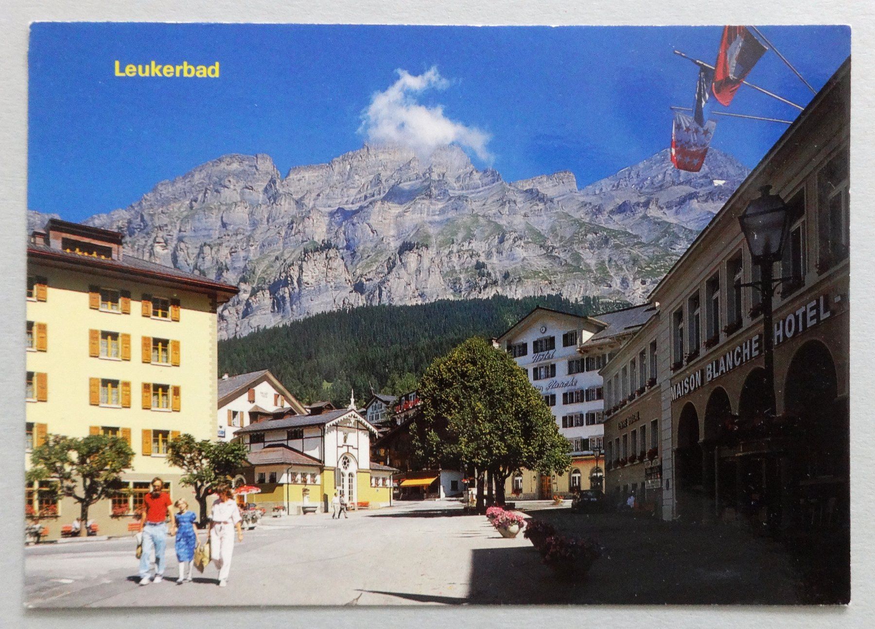 Cartoline postali: Leukerbad 1401 m, Loèche les Bains – Usato da Fétigny venduto da Billy2miny