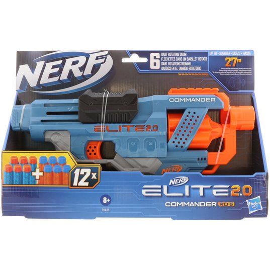 Nerf Spielzeuge: NEU: NERF Elite 2.0 Commander RD-6 Blaster, Ab 8+ Jahre – Neu und originalverpackt aus Küsnacht ZH von eisern