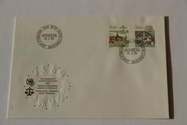 FDC, Ersttagsbrief, Tierkreiszeichen, 19.2.1985