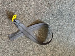 Reissverschluss dunkel grau 55 cm teilbar 102