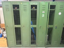 Metallschrank, Werkstattschrank, Vintage, Rarität!
