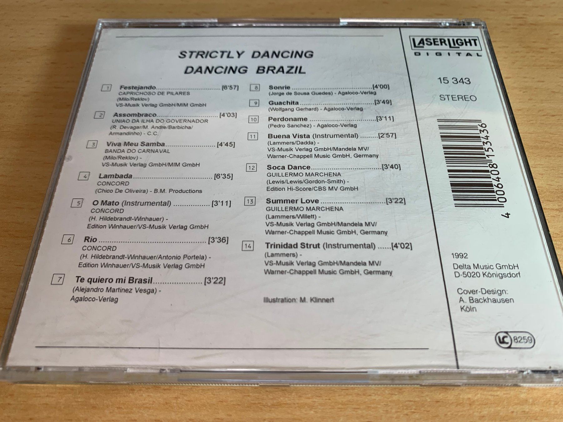 CD: Strictly Dancing - Dancing Brazil – Usato da Rikon im Tösstal venduto da Alpenmutz 1