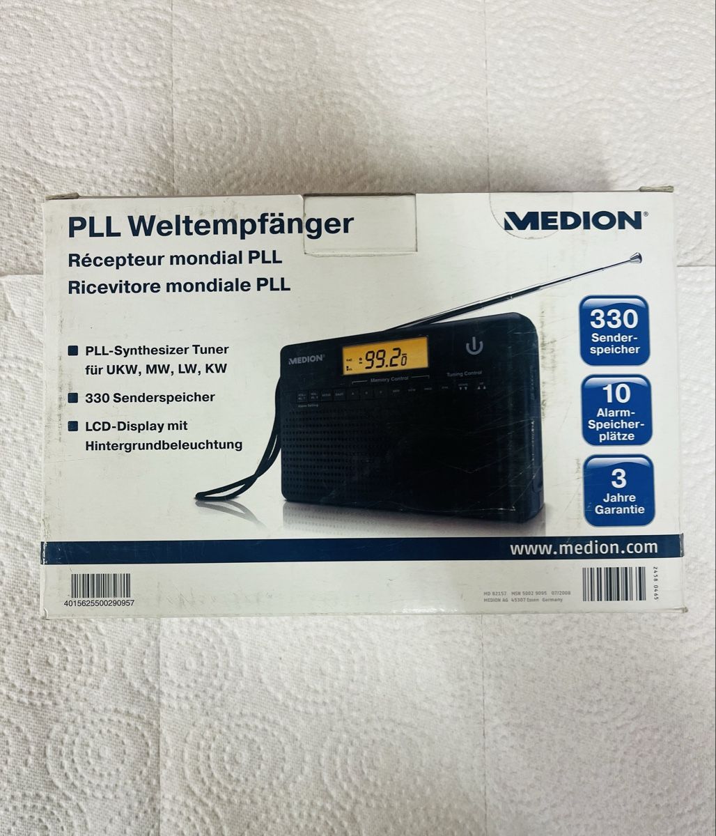 Medion Radios: Medion PLL Weltempfänger – Neu und originalverpackt aus Roggwil BE von IsoNice88 1