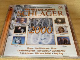 E5 Various – Schlager 2000 (Die Hits Des Jahres) - 2 CD