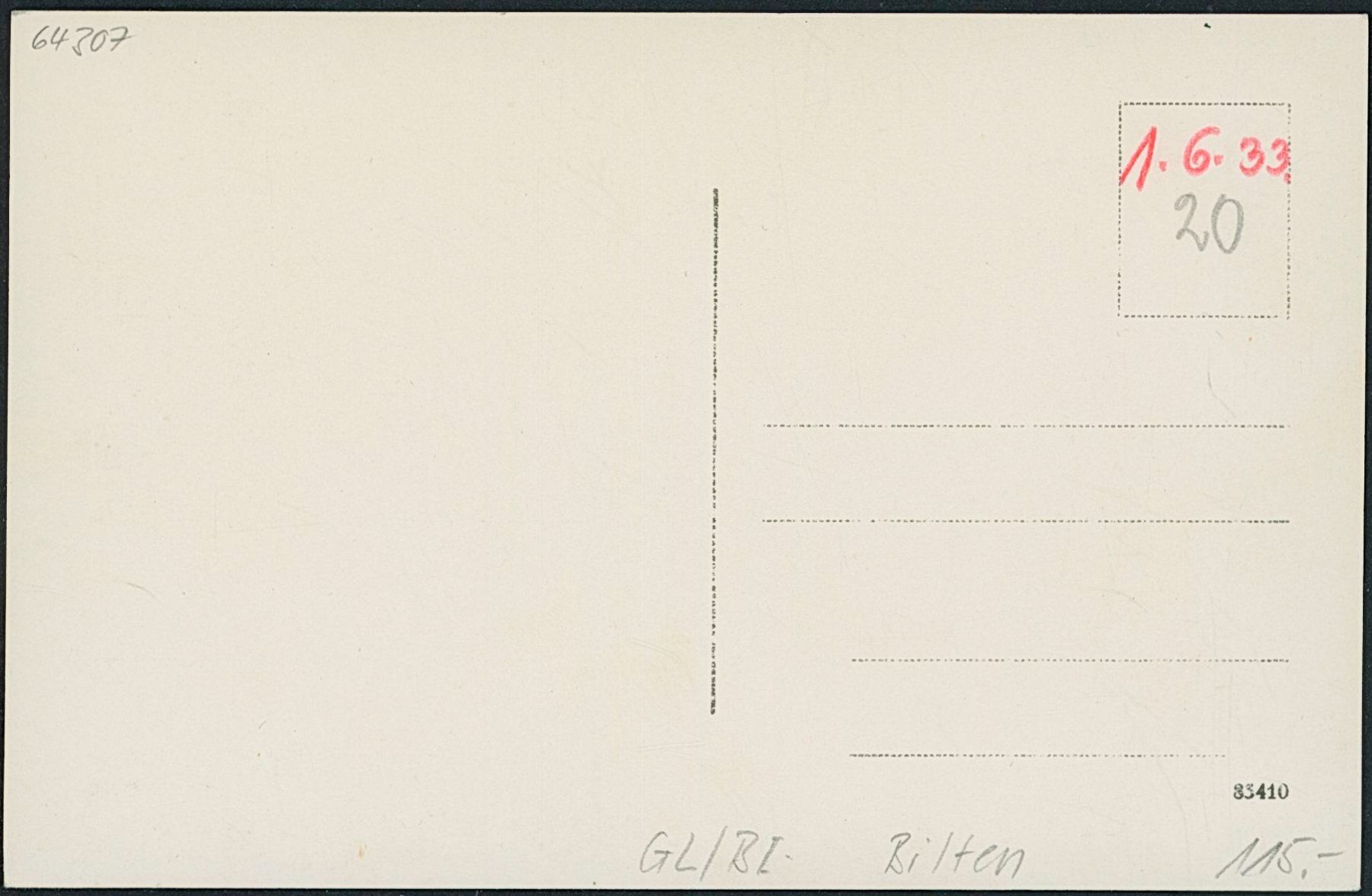 Cartoline postali: GL Unter Bilten – Nuovo (secondo la descrizione) da Schindellegi venduto da stationary 1