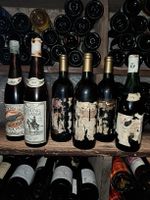 Lot de 6 divers vins