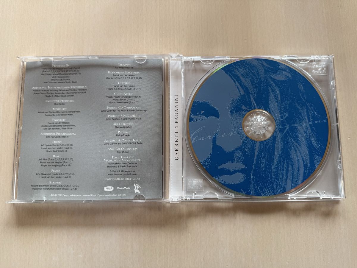CD: David Garrett - Garrett vs Paganini - CD – Usato da Oberried Brienz venduto da Chyara 2