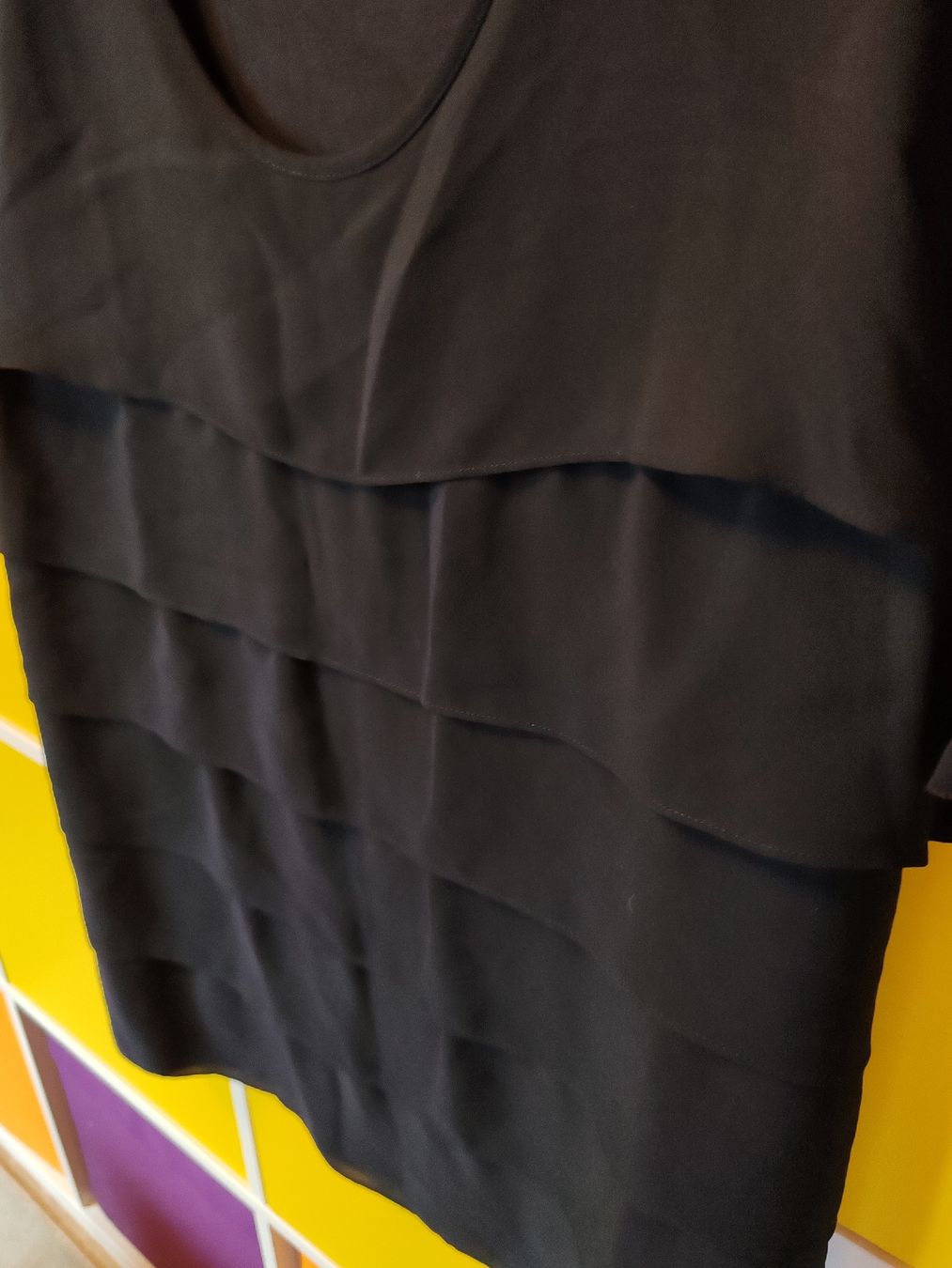 Gerry Weber Blusen: Schwarzes Chiffon Shirt Grösse 44 GERRY WEBER elegant – Gebraucht aus Untervaz von DoniWii1985 1