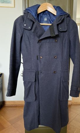 G-Star Mantel, blau, Gr. XS