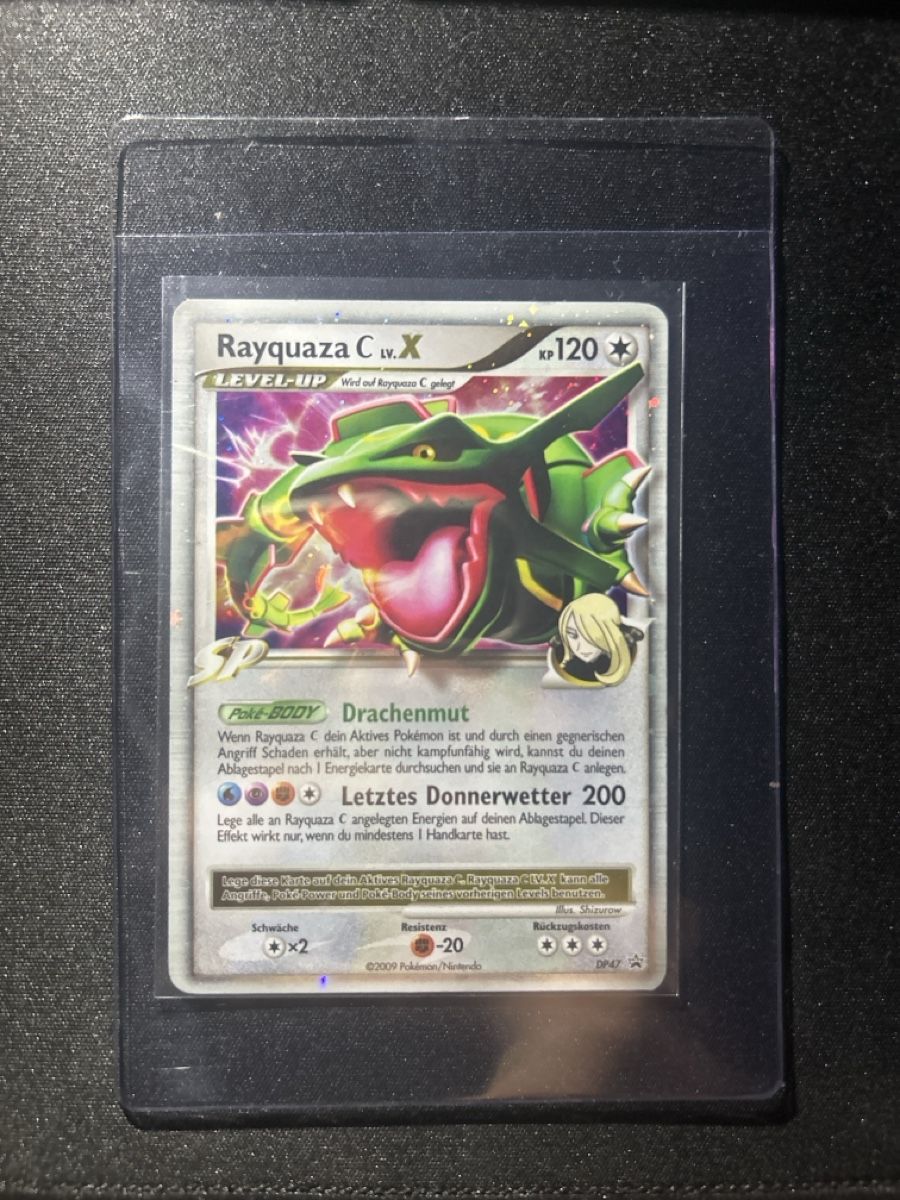 Pokémon Carte collezionabili: Rayquaza C LV.X – Usato da Anglikon venduto da raf_7sml