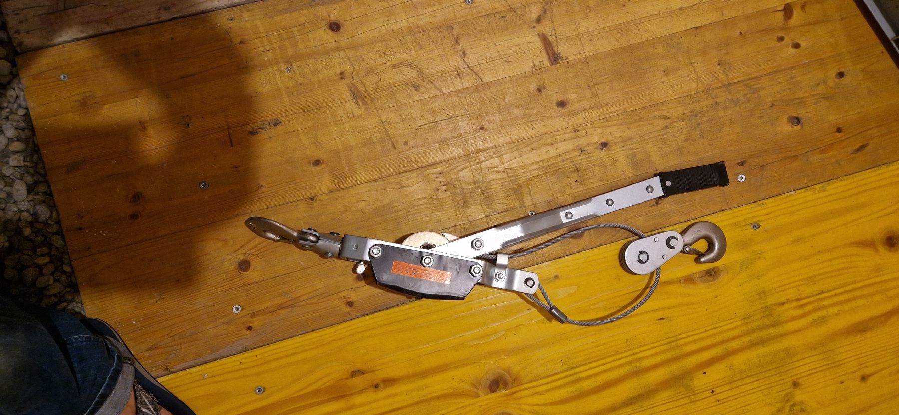Alle Werkzeuge: Seilzug mit Ratsche HAND POWER PULLER vielseitig verwendbar – Gebraucht aus Huttwil von Gomex35