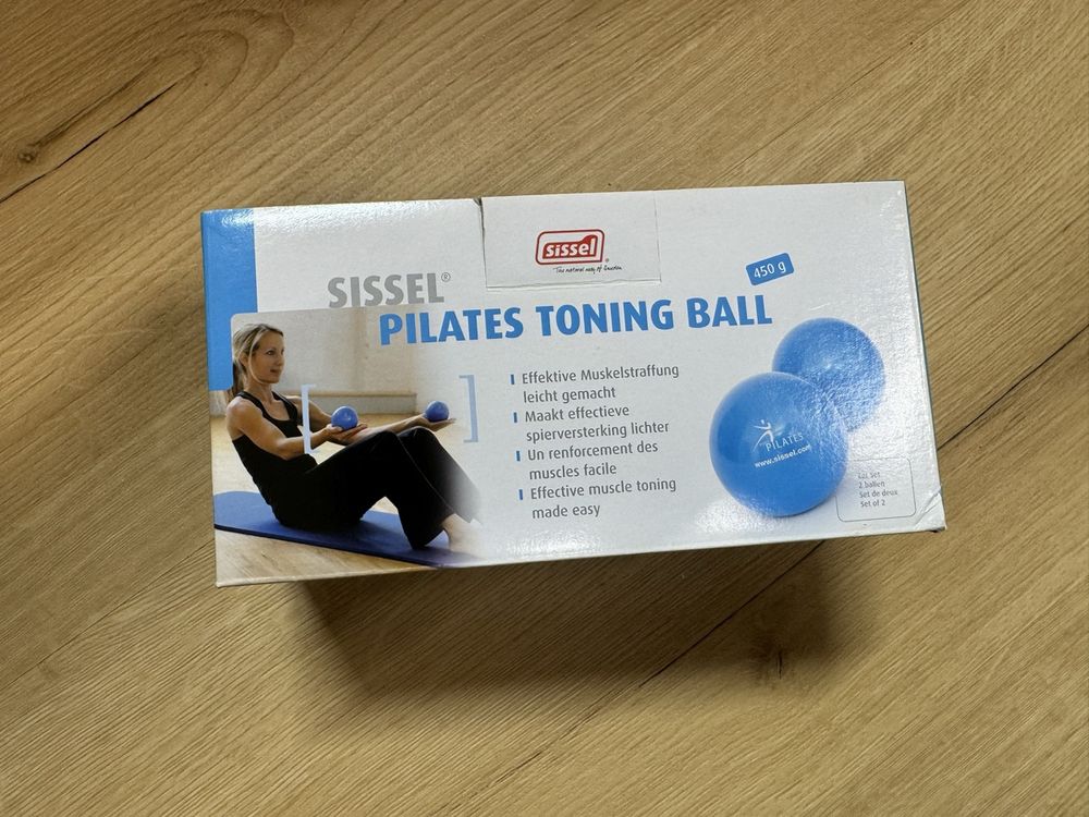 Sissel Pilates Toning Ball 450g (2-er set) (Neu und originalverpackt ...