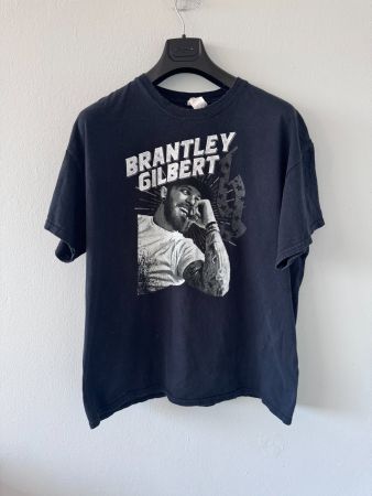 T-Shirt Brantley Gilbert XL Noir Concert Country Musique ...