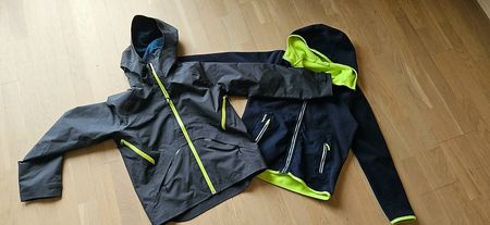 Veste imperméable de randonnée et polaire Decathlon