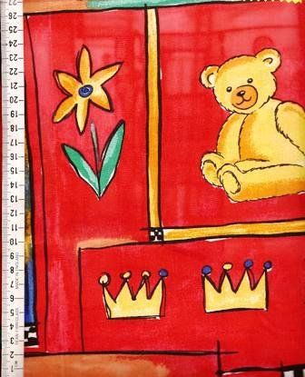 Tessuti: Baumwollstoff   30  x 150 Bärchen – Nuovo (secondo la descrizione) da Basel venduto da Happybaer