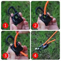 Selbstsicherndes Bindeseilspanner Karabiner