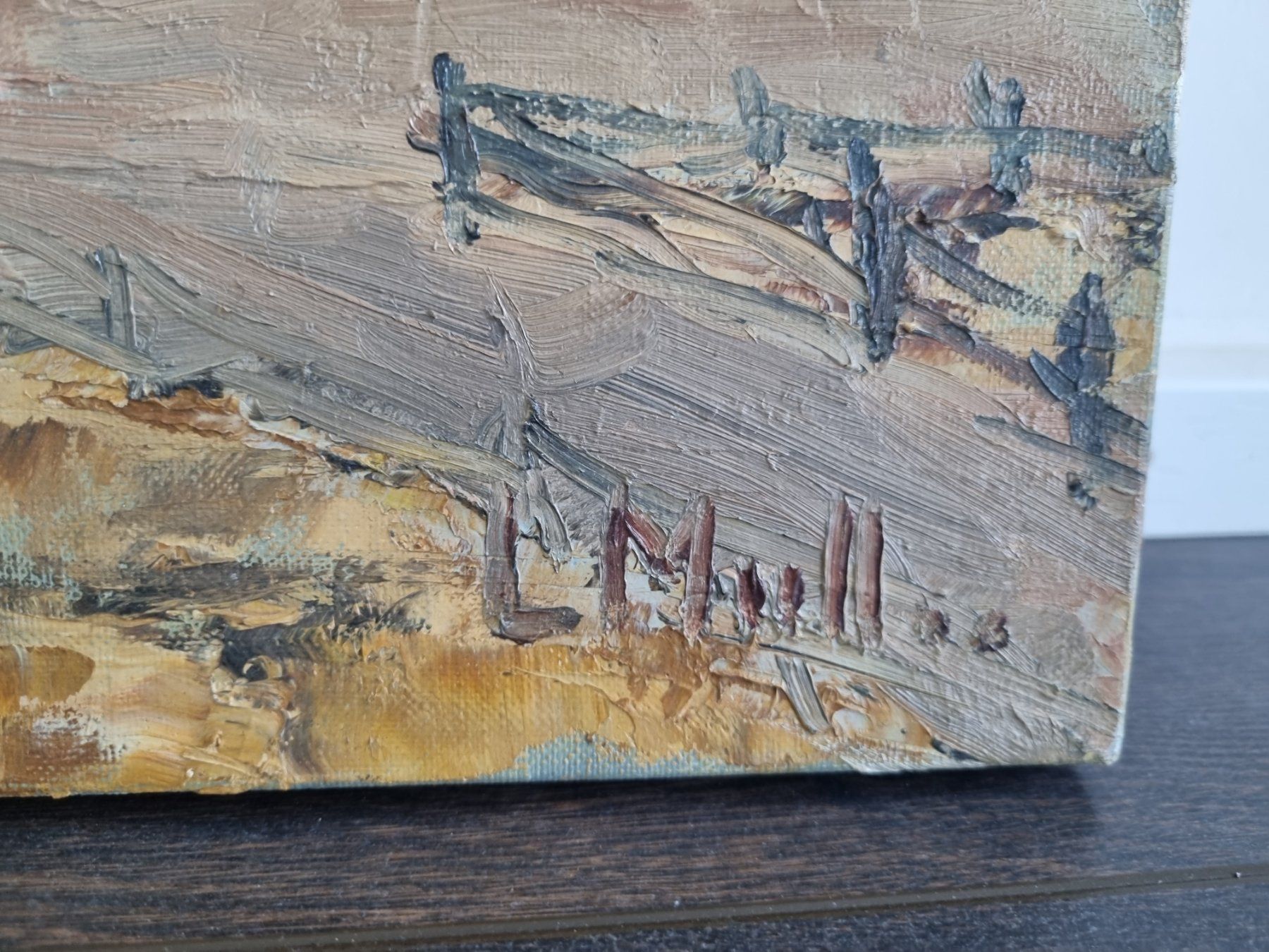 Gemälde: L Mull Gemälde 46 x 33cm – Gebraucht aus Hinwil von Moni60 1