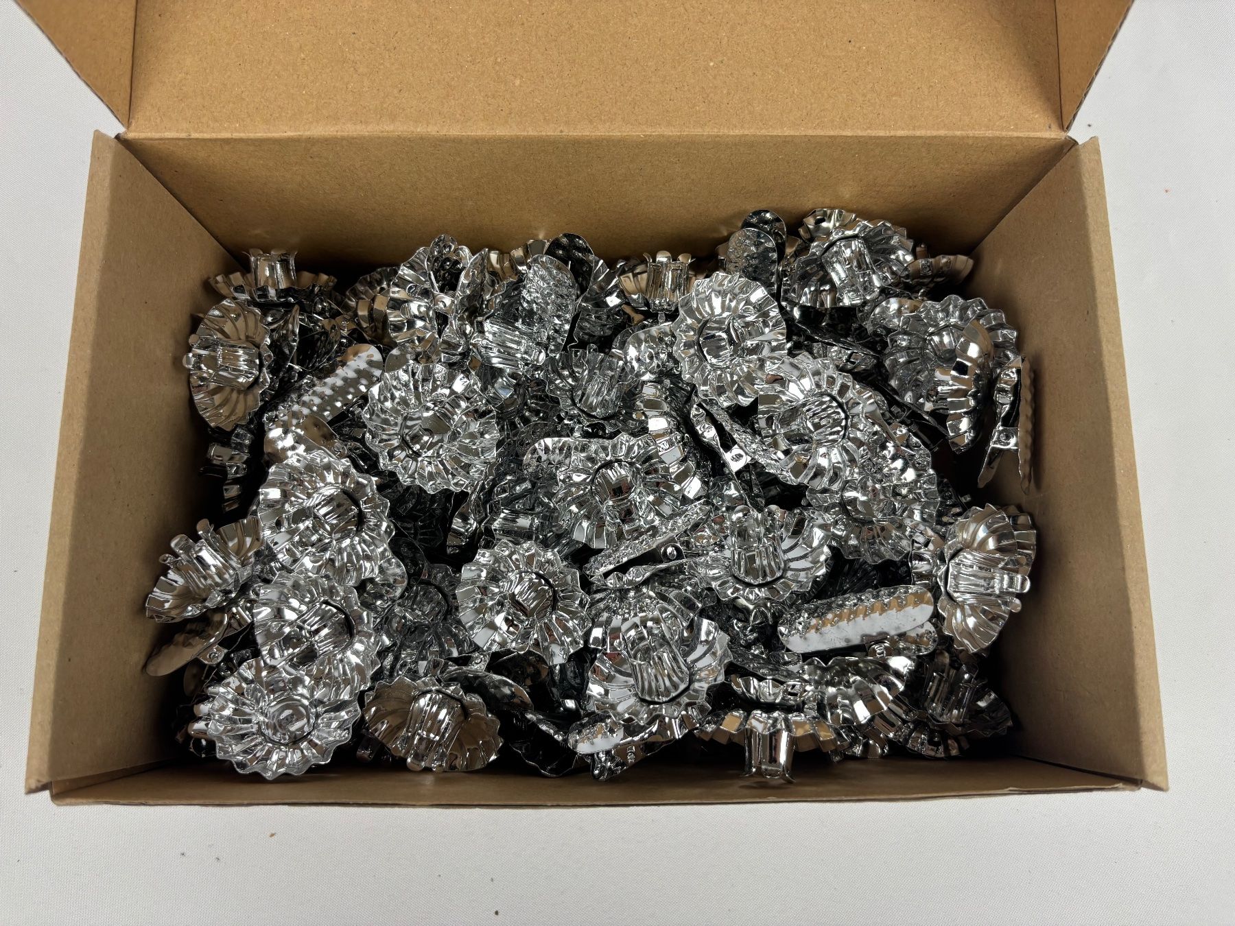 Kerzenständer: Baumkerzenhalter Silber – Gebraucht aus Wettingen von Wendemarket