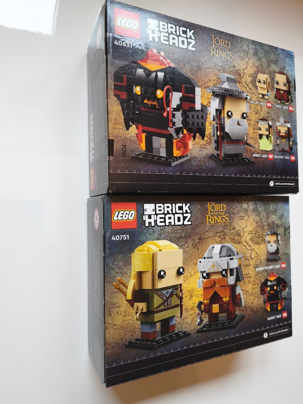 Lego Kit di costruzioni: LEGO BrickHeadz Herr der Ringe Sets 40631 & 40751 – Nuovo (secondo la descrizione) da Rüfenacht BE venduto da Morfius 3