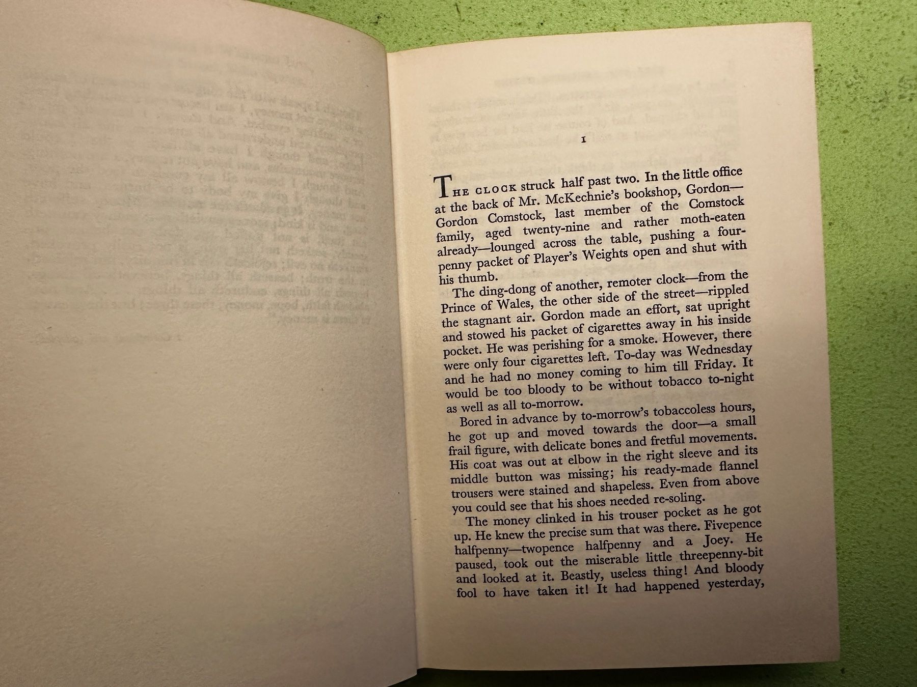 Libri: George Orwell: Keep the aspidistra flying. 1962 – Usato da Zürich venduto da allp 6