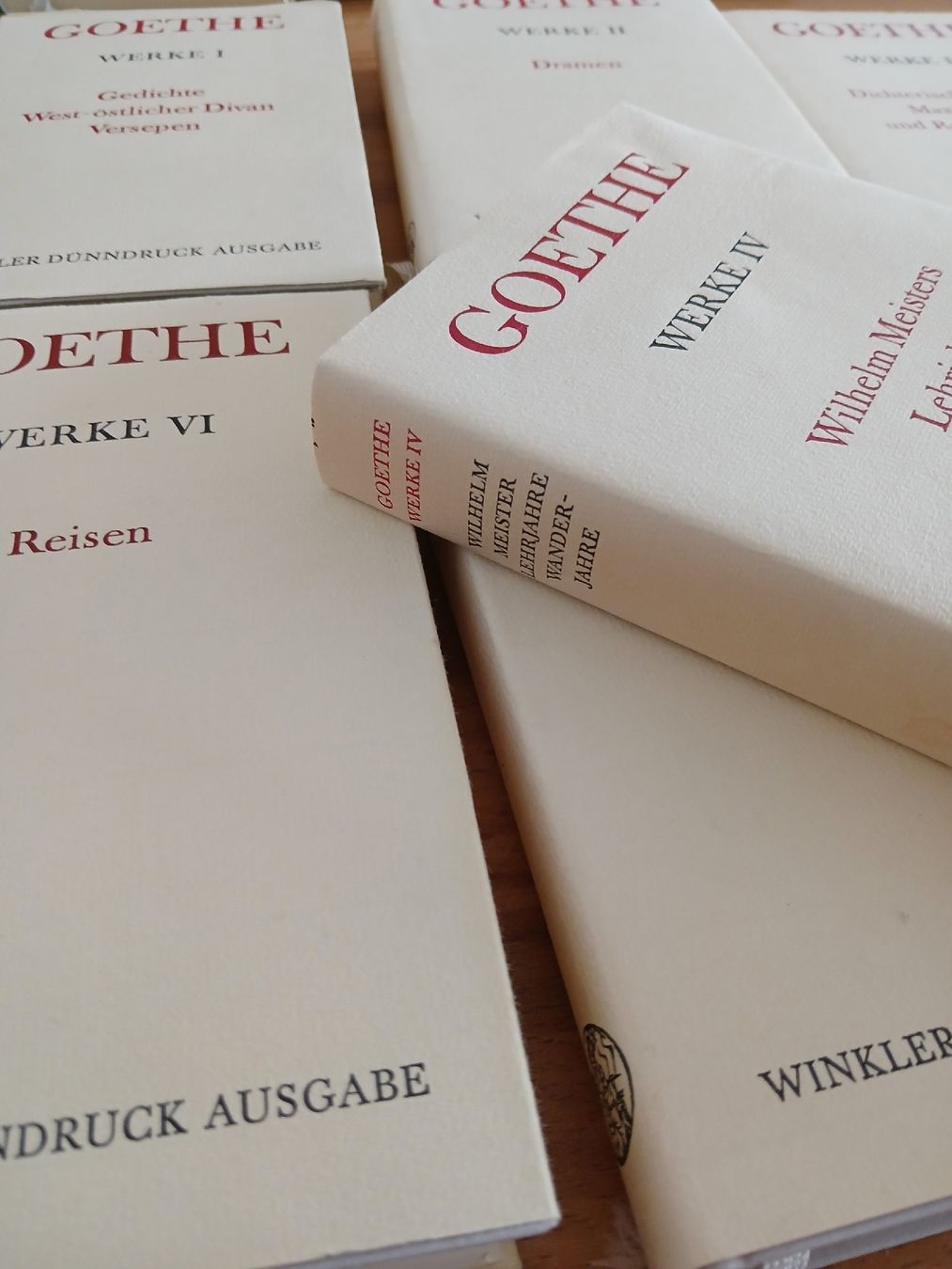 Libri: Goethe, 6 vol. – Usato da Le Sentier venduto da arc_2thy 3