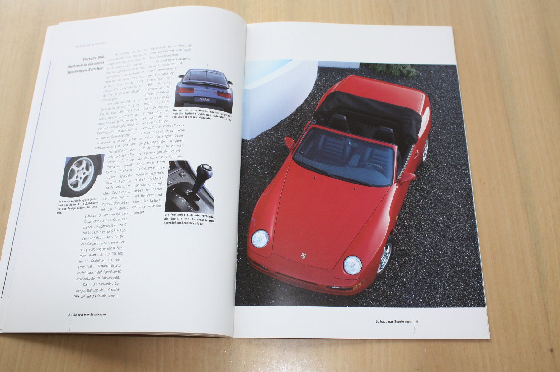 Porsche Dokumente: Porsche Modell Programm Prospekt 1993  911, 968 & 928 – Gebraucht aus Wikon von erwin400 3