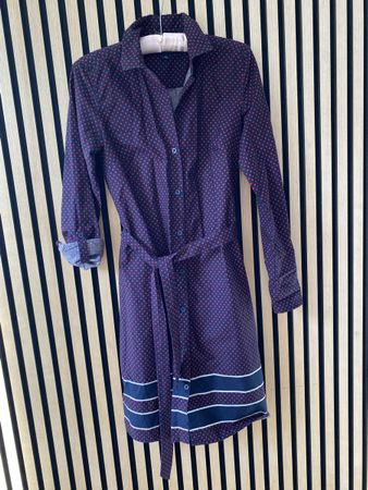 Tommy Hilfiger Blusenkleid XS, gepunktet