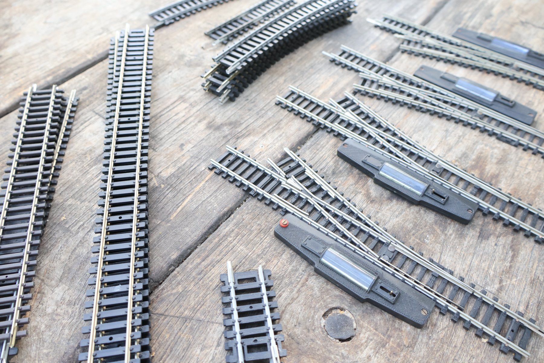 Lima Modellini di ferrovie: LIMA Weichen + Schienen Set - H0 DC – Usato da Winterthur venduto da Monstera 2