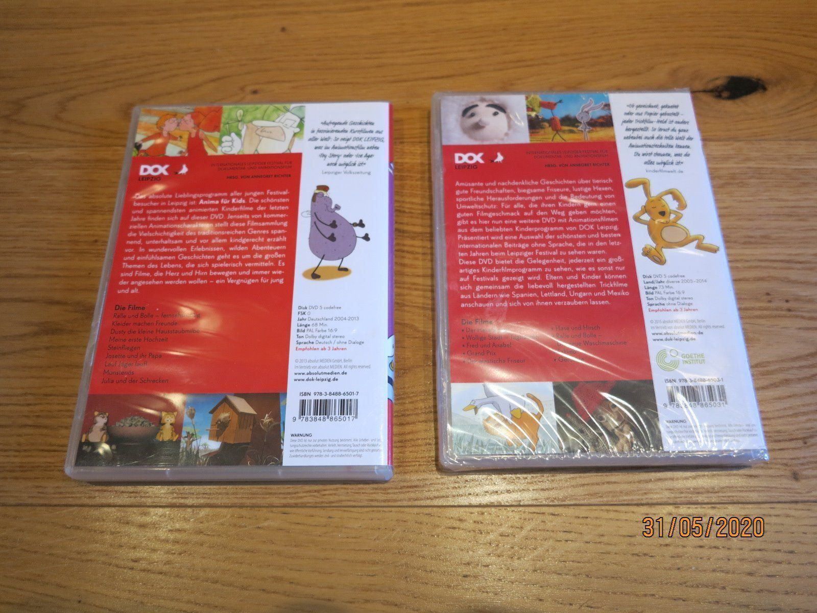 Tutti i DVDs: Anima für Kids  2 DVDs – Usato da Bettmeralp venduto da stermei 1