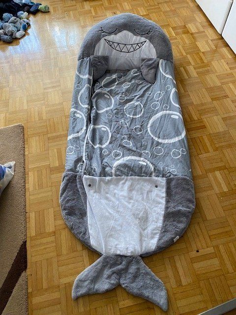 Sacchi a pelo: Happy Nappers Schlafsack Hai grau larg – Usato da Emmen venduto da Aribini