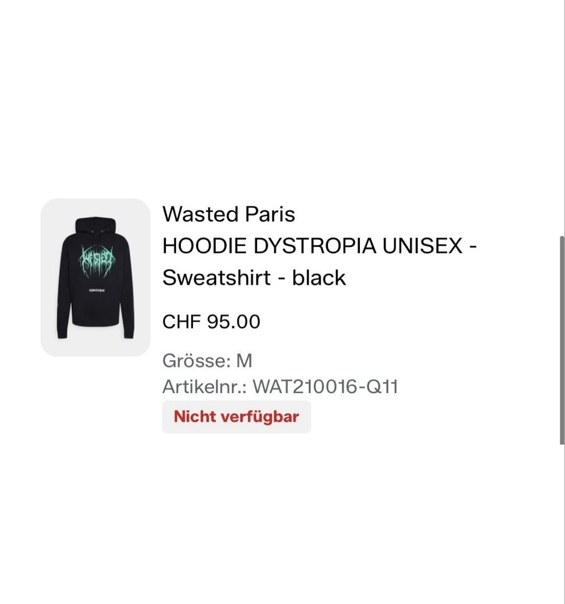 Pulls & Sweat-shirts: WASTED PARIS HOODIE – D'occasion à Muri AG par rah_x6jr 4