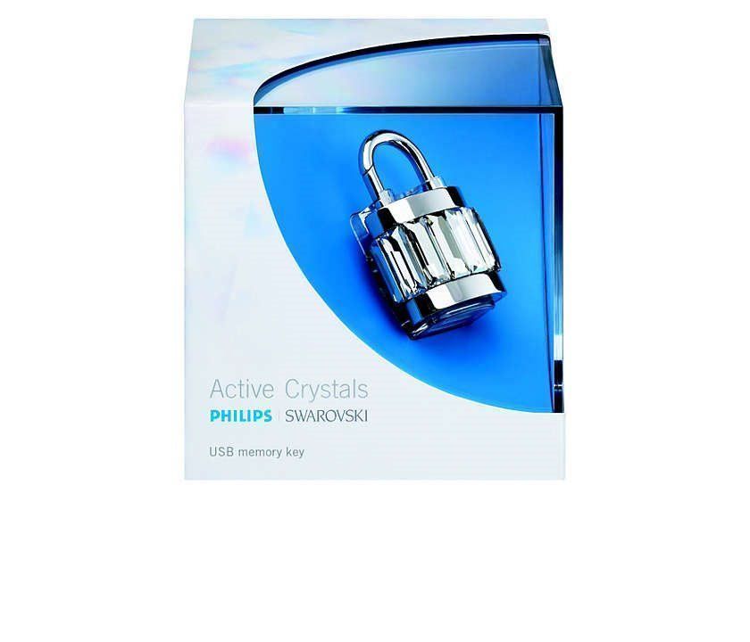 Philips USB Sticks: Philips Swarovski Crystal USB Memory Key Stick Schloss 1GB – Neu und originalverpackt aus Suhr von OhLola 1