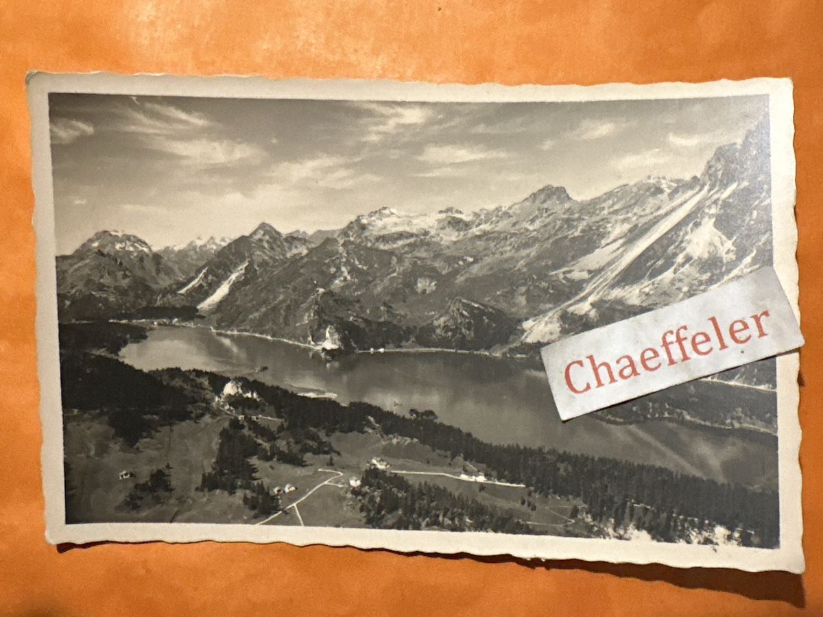 Ansichtskarten:  Maloja,  Blick auf den See – Gebraucht aus Zürich von Chaeffeler